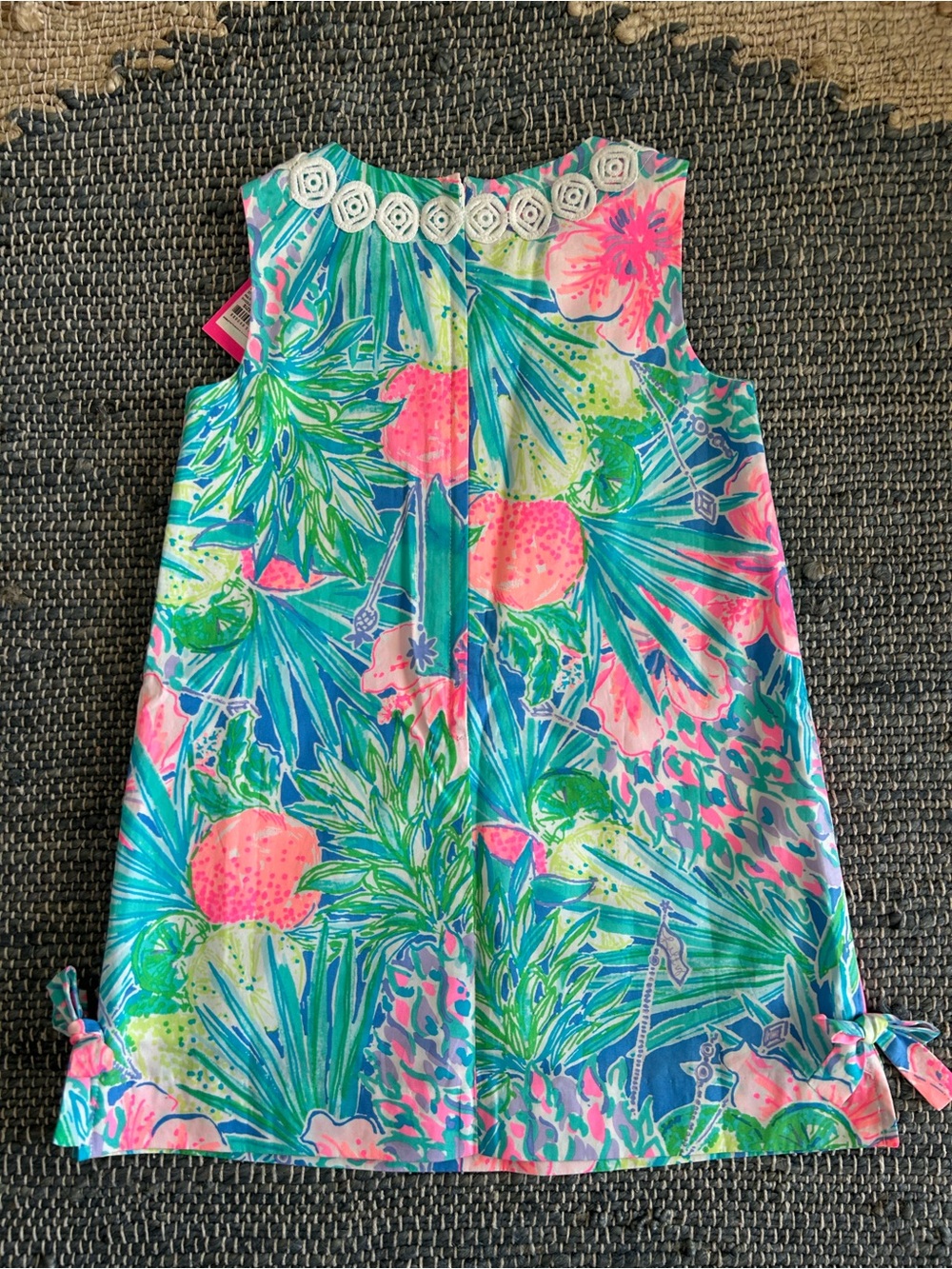 Lilly Pulitzer NWT Little Lilly Classic Shift Multi Swizzle Print - Picture 3 of 10